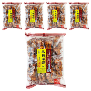 黑熊 黑糖蜜麻花，台灣製造, 180g, 5袋