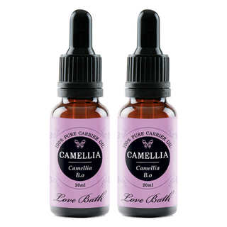 Love Bath 香氛保濕臉部保養油 山茶花香, 20ml, 2瓶