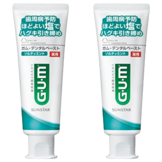 SUNSTAR 三詩達 G.U.M 牙周護理牙膏 清爽岩鹽, 150g, 2條