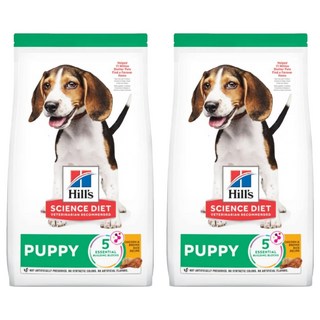 希爾思幼犬特調食譜，獸醫推薦, 雞肉與糙米, 3kg, 2袋