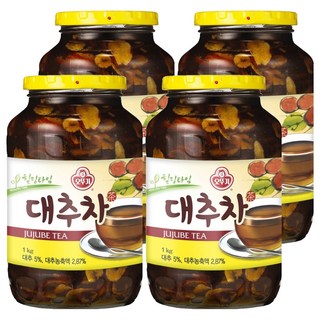 오뚜기 대추차, 1kg, 1개입, 4개