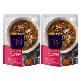 더미식 소고기장터국, 350g, 2개