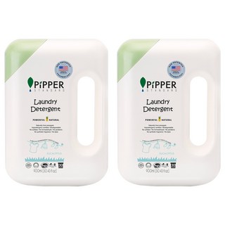 피퍼스탠다드 파인애플발효액 세탁세제 본품 유칼립투스향, 900ml, 2개