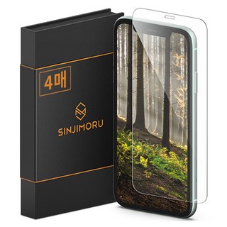 SINJIMORU Sinji Glass 2.5D 鋼化玻璃手機螢幕保護貼 4片, 1組