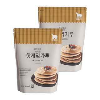 GOM Pyo 熱餅粉, 1kg, 2個