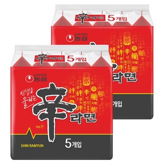 농심 신라면 120g, 10개