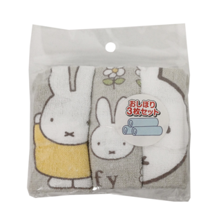 Skater 毛巾3入組, MIFFY, 1組