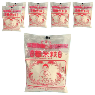 富山 米穀糙米麩, 精選特上米製造, 純糙米、小麥製造, 無香料、防腐劑、糖精, 開水沖泡即食, 400g, 6包