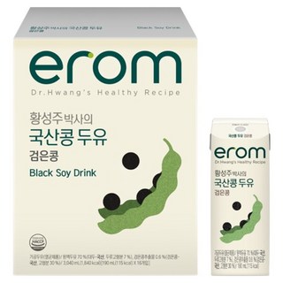 erom 黑豆奶, 190ml, 16入