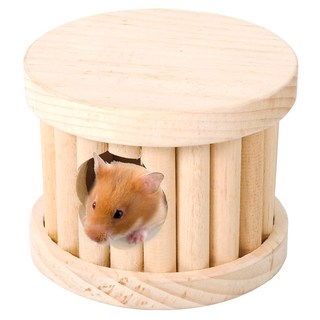 canary 天然原木樹洞屋, 原木色, 1個