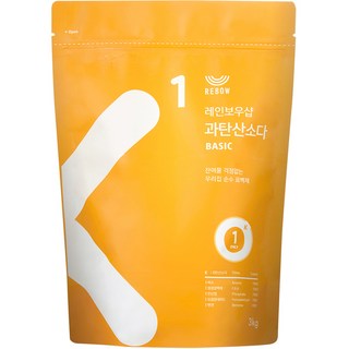 레인보우샵 과탄산소다 베이직, 3kg, 1개