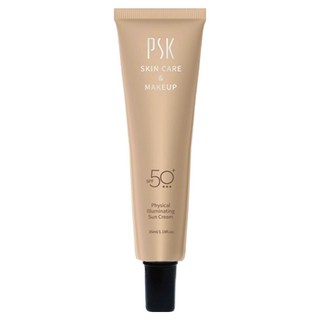 PSK 深海美肌專家 純物理全能潤色隔離霜 SPF50+ ★★★, 海洋友善, 無酒精, 無香料, 敏感肌適用, Nature Beige, 1件