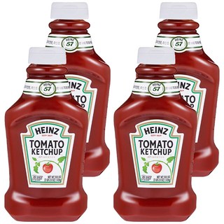 HEINZ 亨氏 番茄醬, 1.43kg, 4個