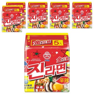 OTOKI 不倒翁 金拉麵 辣味 120g, 30包