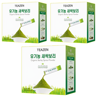 TEAZEN 大麥芽沖泡粉, 2g, 30包, 3盒