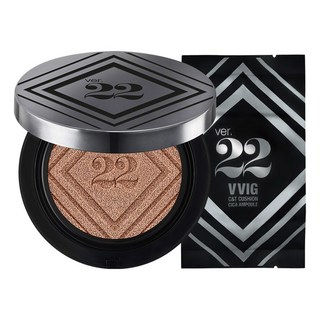 조성아22 씨앤티 시카 앰플 대왕쿠션 파운데이션 SPF50+ PA++++ 25g + 리필 25g, 1호라이트베이지, 1개