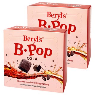Beryl's 跳跳糖苦甜巧克力 可樂味 50g, 2盒