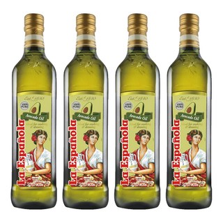 La Espanola 萊瑞 100%酪梨油，西班牙原瓶原裝進口，發煙點高達260℃, 750ml, 4瓶
