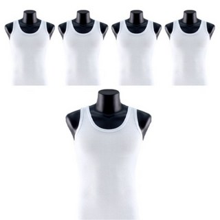 TRY 男款吸濕排汗機能運動背心 5件組