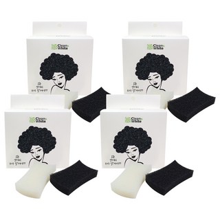 Clean & White 銅奈米過濾菜瓜布組, 6個, 4套