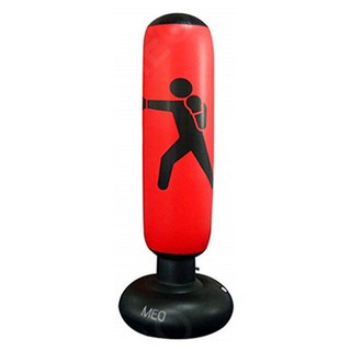 MEO不倒翁充氣拳擊沙袋 紅色 周長65 x 160cm