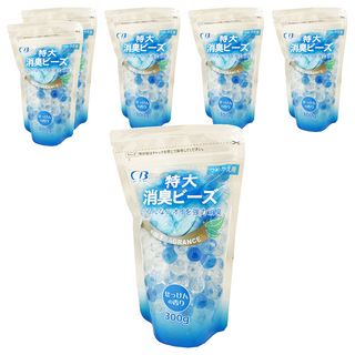 EMO CB 特大型消臭珠，300g，晨露清香補充包，強力消臭, 6包