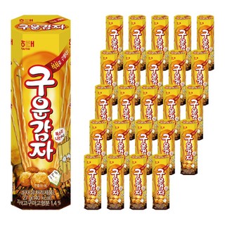 해태제과 구운감자, 27g, 25개