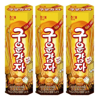 해태제과 구운감자, 27g, 3개