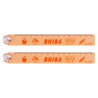 sun-star 吉伊卡哇漫畫風直尺 14cm, 風獅爺, 2支