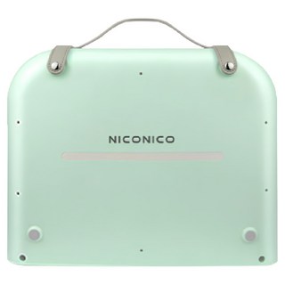 NICONICO 時尚摺疊暖足電暖器 原廠保固, NI-WF1023, 碧綠, 1台