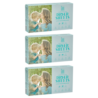 NATURE LOVE MERE 嬰幼兒專用 香氣滿溢烘衣機香氛紙 衣物柔軟精 經典原香 正品, 3個, 40入