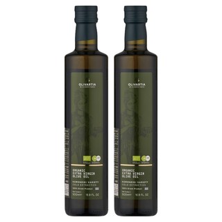 Olivatia Crete Greek 有機特級初榨橄欖油橄欖油 500ml, 2個