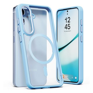 누아트 맥세이프 호환 마그네틱 컬러엣지 풀커버 휴대폰 케이스