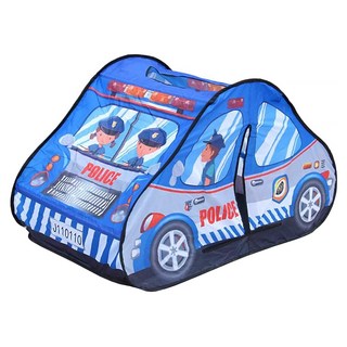 澄可玩具 車子主題造型遊戲屋 折疊帳篷 3歲以上 纖維桿+滌綸布 材質 附收納袋, 118x68x72cm, 藍色, 1個