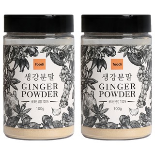 foodi 韓國產生薑粉, 100g, 2個