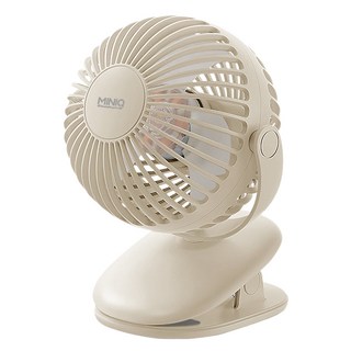 MINIQ 夾式桌面風扇, 奶茶色, FA-002