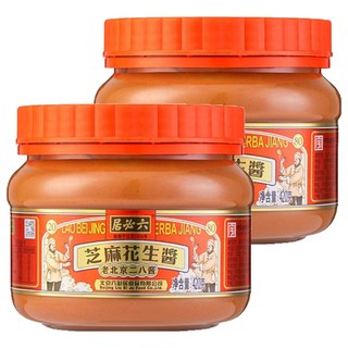 老北京花生芝麻拌芝麻醬, 420g, 2個