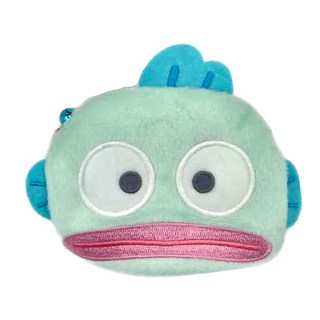 HANGYODON 人魚漢頓 絨布扣型零錢包, 9 x 11 x 2cm