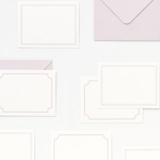 모노라이크 메세지 카드 40p + 봉투 20p, 블랭크라벤더, 1개