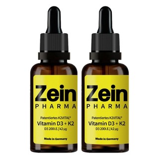 ZeinPHARMA 燦耀方 維生素D3 + K2滴劑, 20ml, 2瓶