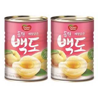 Dongwon 東遠 白桃罐頭, 400g, 2罐