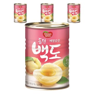 Dongwon 東遠 白桃罐頭, 400g, 4罐