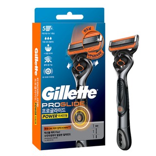 Gillette 吉列 ProGlide電動刮鬍刀+刮鬍刀頭組, 1組