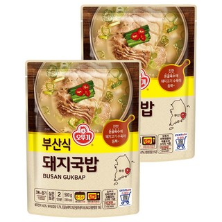 오뚜기 부산식 돼지국밥, 500g, 2개
