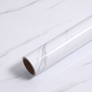 德利生活 石紋壁貼60x300cm 大白石 易清潔防水壁紙 DIY居家裝飾, 1入