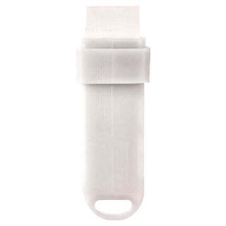 FaSoLa 免清潔劑萬用清潔橡皮擦, 白色, 9x3cm, TPR橡膠材質, 40g, 中國製, 2個