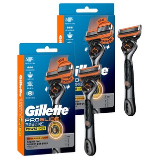 Gillette 吉列 ProGlide電動刮鬍刀+刮鬍刀頭組, 2組