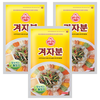 OTTOGI 不倒翁 韓式黃芥末粉, 300g, 3包