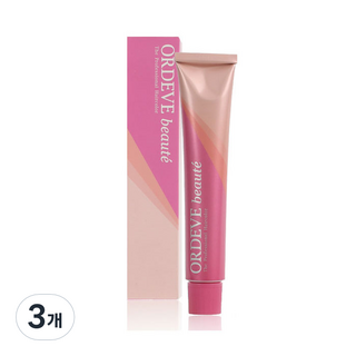 ORDEVE Beaute 白髮專用染髮劑, 胭脂棕(b6-RB), 3個