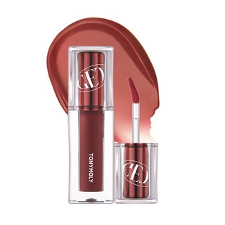 TONYMOLY Get It水光柔霧唇彩, 08 Rosy Mocha, 4.3g, 1支